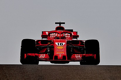 Leclerc leads second morning of Abu Dhabi test