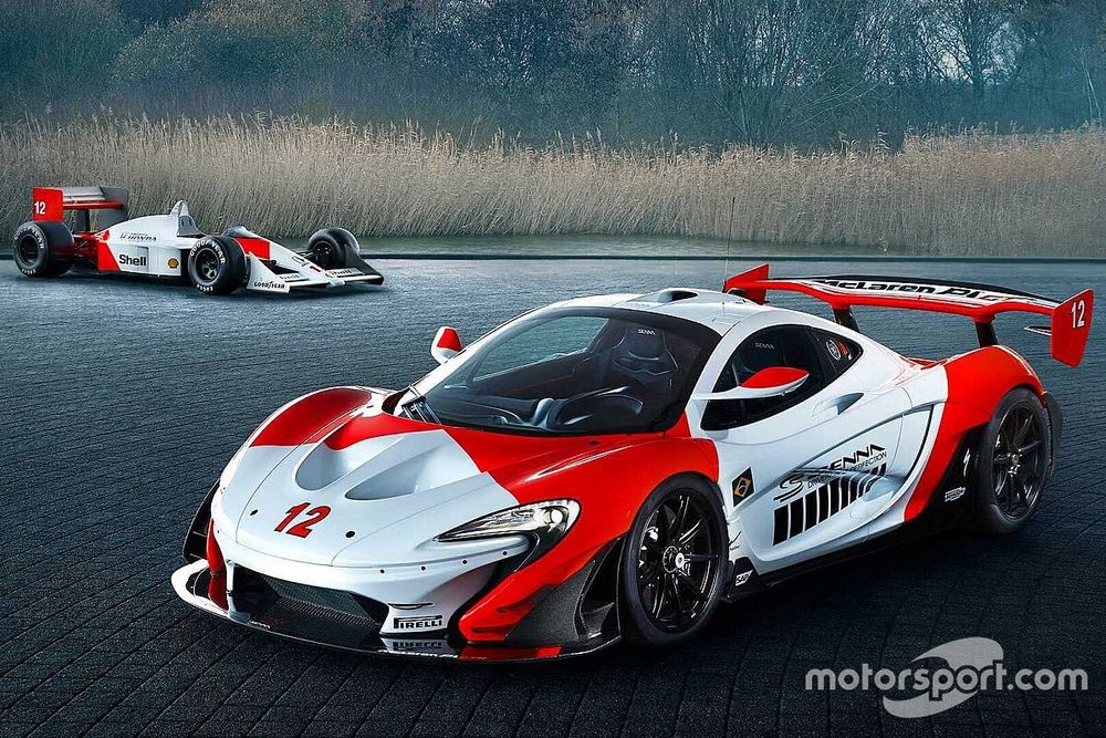 McLaren P1 GTR, Ayrton Senna maiden championship 30th anniversary