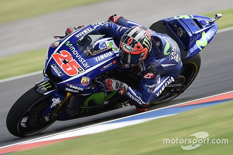 Course - Viñales impérial, Lorenzo et Márquez à terre