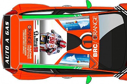Omaggio... "arancione" a Marco Simoncelli e a San Marino!