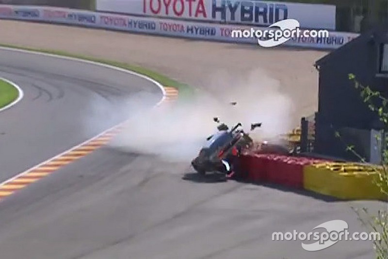 Video: Heftiger Crash mit Überschlag von Nicki Thiim bei WEC