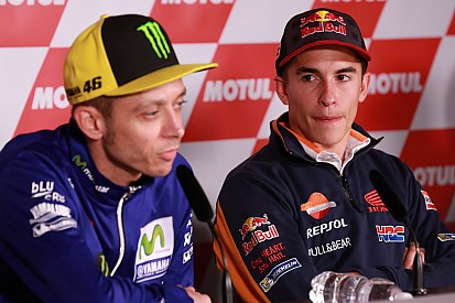 Márquez: “Espero que Rossi não siga melhorando com os anos”