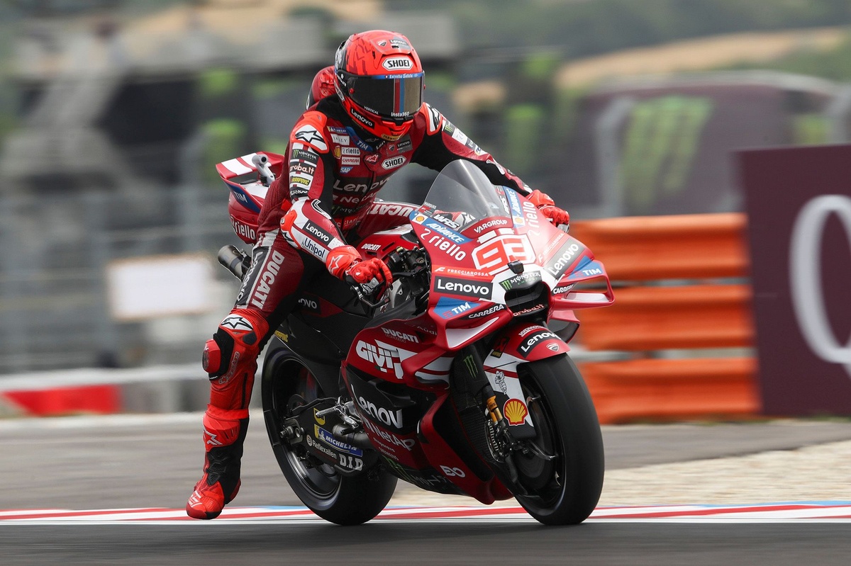 MotoGP | Balaton, Libere 1: Marquez torna al top, Diggia 5° davanti a Bagnaia