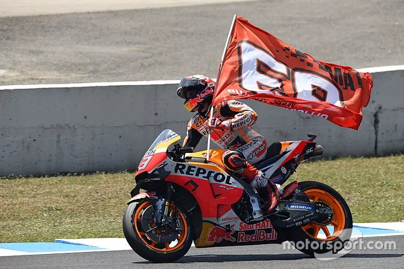 Le vainqueur Marc M&aacute;rquez, Repsol Honda Team
