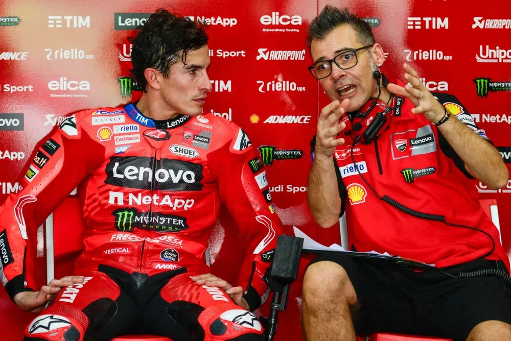Marc Marquez, Ducati Team, Marco Rigamonti