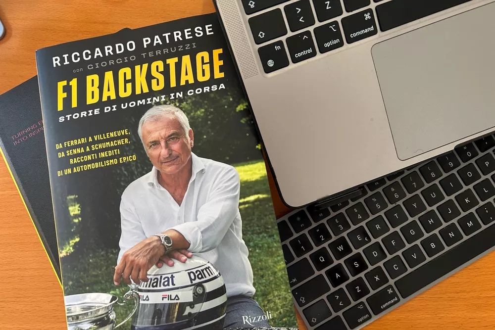 Libro F1 Backstage, Riccardo Patrese con Giorgio Terruzzi