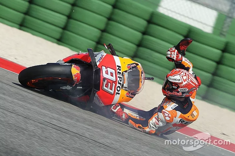 La chute de Marc Marquez, Repsol Honda Team 