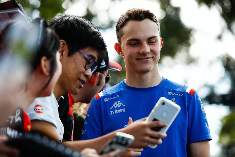 Oscar Piastri, piloto reserva de Alpine F1 Team