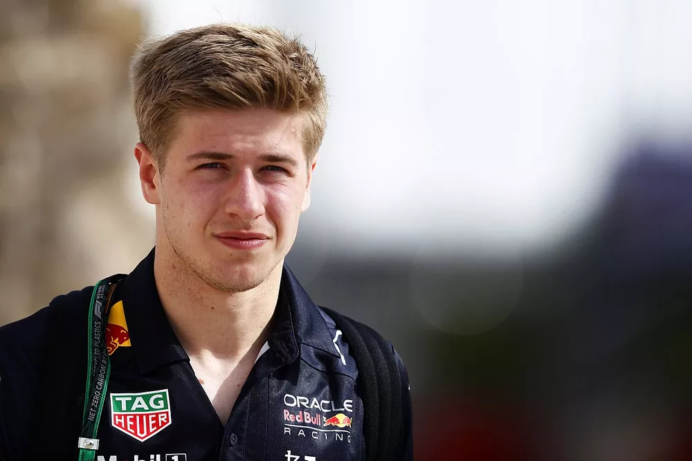 Juri Vips, reservecoureur Red Bull Racing 
