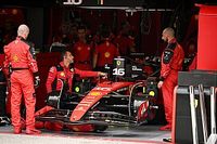 Leclerc sigui&oacute; en carrera con el coche da&ntilde;ado a la espera de la lluvia
