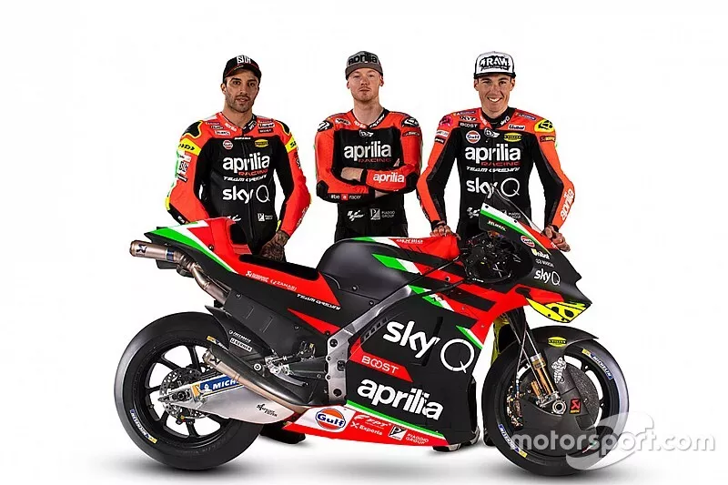 Andrea Iannone, Aleix Espargaro, Bradley Smith, Aprilia Racing Team Gresini