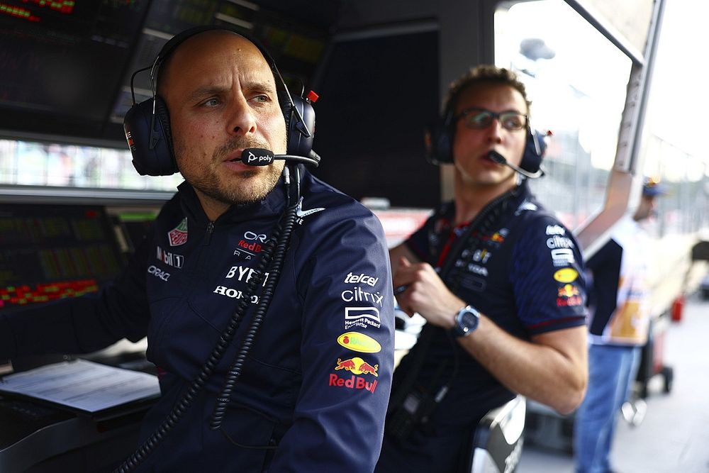 Gianpiero Lambiase, Red Bull Racing race engineer