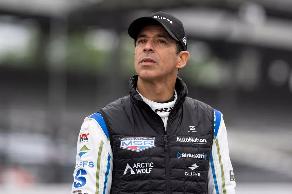 Helio Castroneves, Meyer Shank Racing c/ Curb-Agajanian Honda