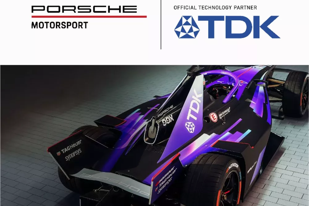 TDK announce Porsche tecnology pertnership 