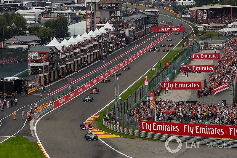 Lewis Hamilton, Mercedes-Benz F1 W08 mène au départ