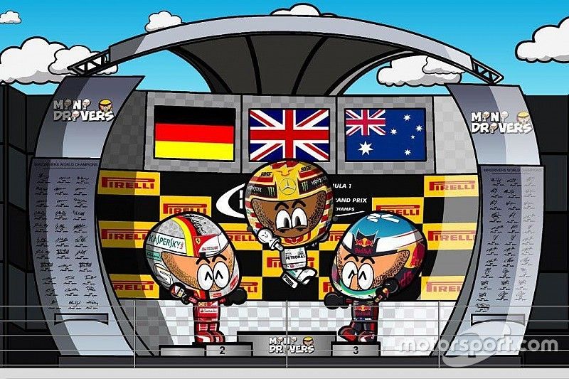 El GP de B&eacute;lgica 2017 de F1 seg&uacute;n Los MiniDrivers