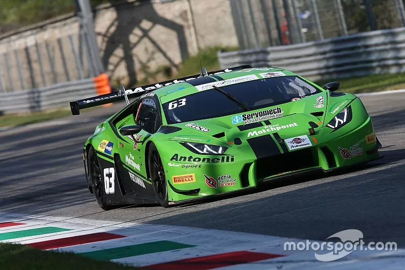 #63 Lamborghini Huracan, Antonelli Motorsport: Zampieri-Alto&egrave;