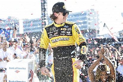 Johnson and Truex crash; Blaney wins in wild finish at the Roval