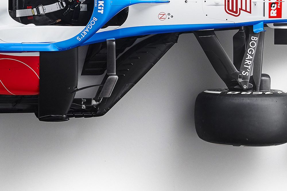 Detalle del Williams FW43