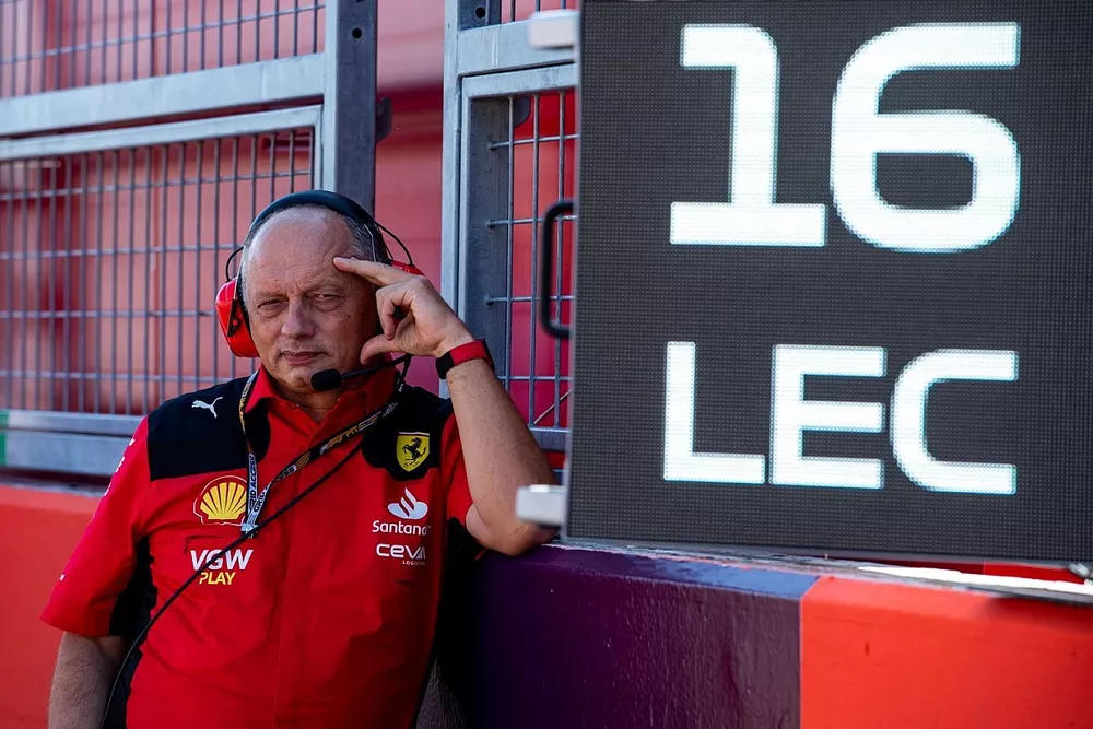 Frederic Vasseur, Scuderia Ferrari Team Principal e General Manager