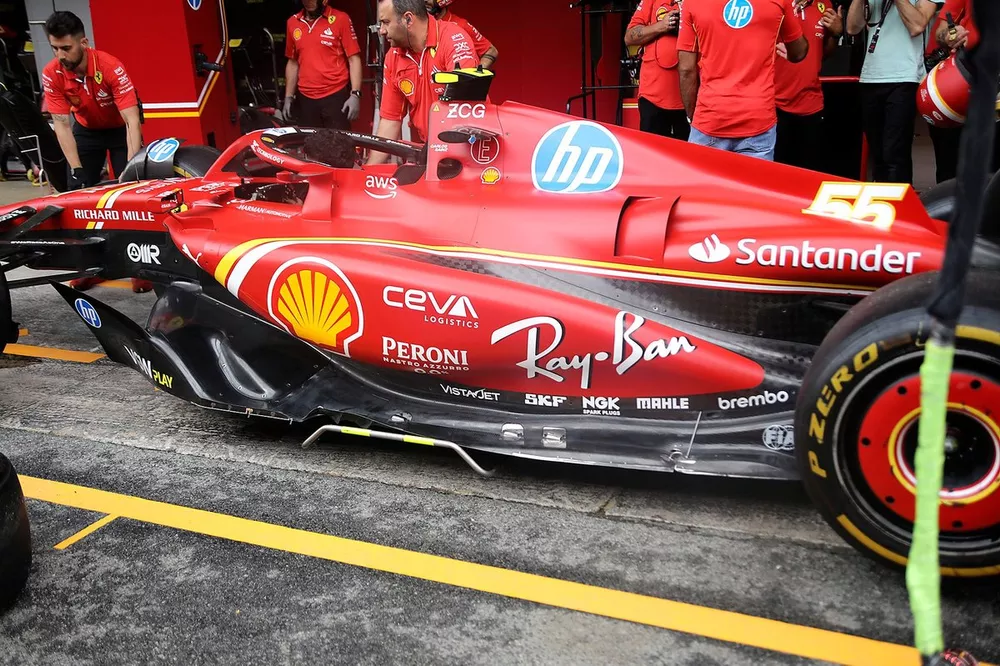 Ferrari SF-24 side detail