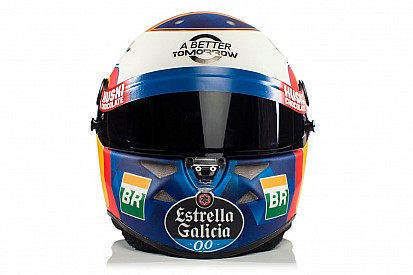 Sainz mostra capacete “estilo Alonso” para temporada de 2019