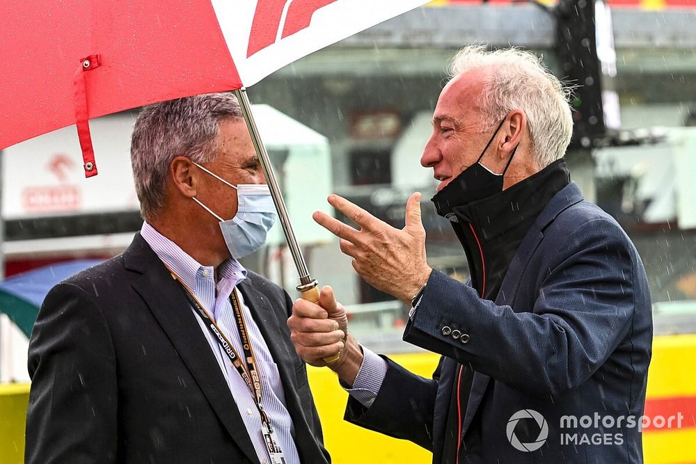 Chase Carey and Greg Maffei, CEO, Liberty Media Corporation