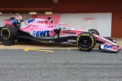 Force India desvela el VJM11, su segunda “pantera rosa”