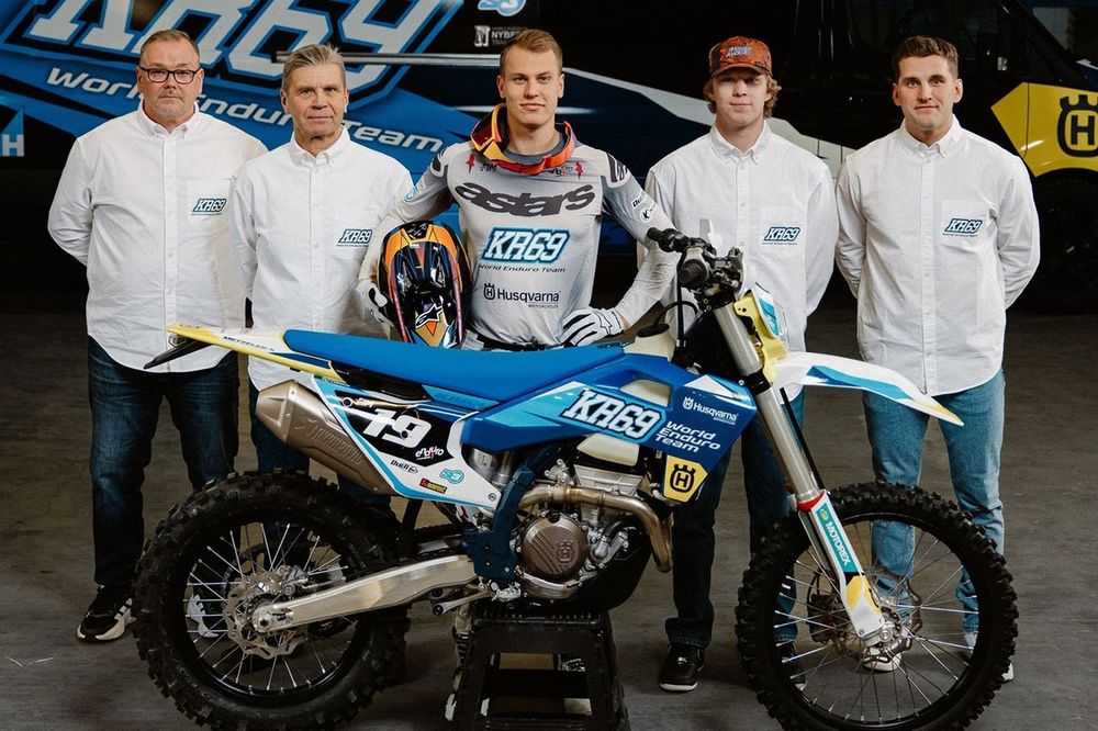Il Team KR69 World Enduro di Kalle Rovanper&auml;, per il Campionato del Mondo 2025