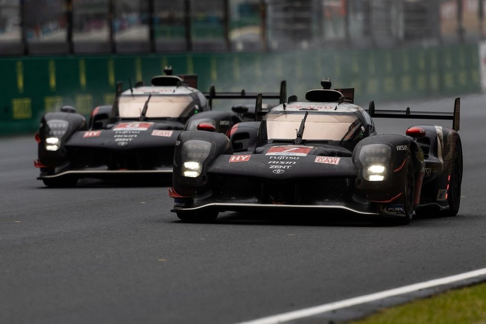 #7 Toyota Gazoo Racing Toyota GR010 - Hybrid: Jose Maria Lopez, Kamui Kobayashi, Nyck De Vries, #8 Toyota Gazoo Racing Toyota GR010 - Hybrid: Sebastien Buemi, Brendon Hartley, Ryo Hirakawa