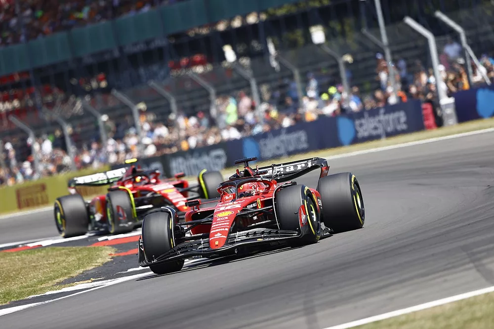 Charles Leclerc, Ferrari SF-23, Carlos Sainz, Ferrari SF-23