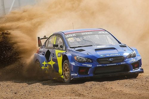 Scott Speed se fractura la espalda en un rallycross