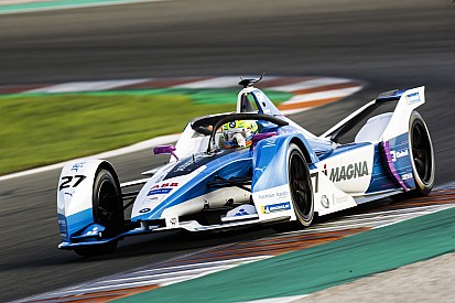 BMW rookie Sims leads opening day of Formula E testing