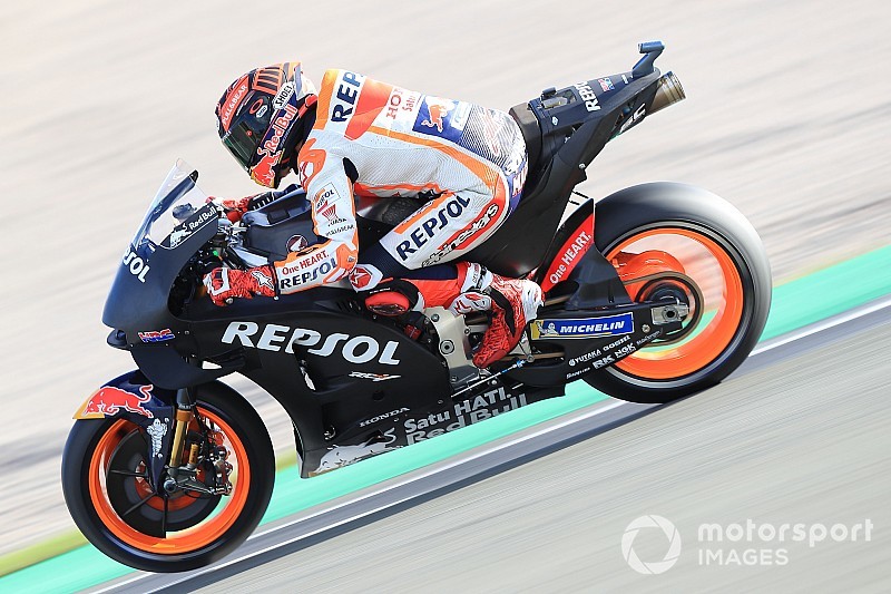 Khawatirkan cedera, Honda batasi Marquez