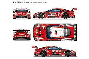 スパーク特注 ZENT CERUMO GR supra 2023 立川祐路 スパーク特注 ZENT CERUMO GR supra 2023 立川祐路 スパーク