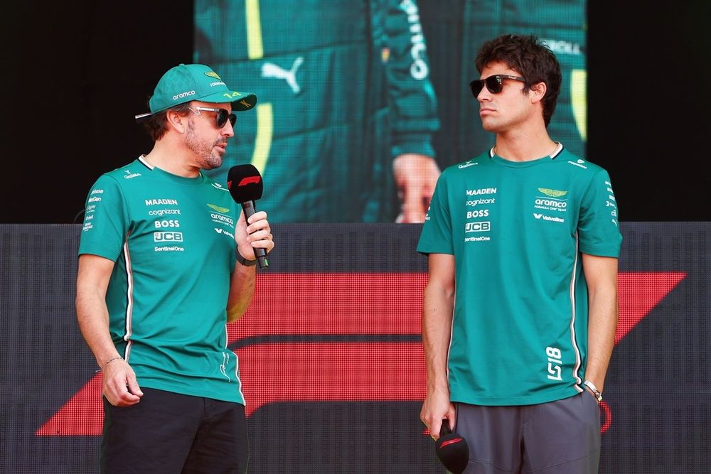 Lance Stroll, Aston Martin Racing, Fernando Alonso, Aston Martin Racing