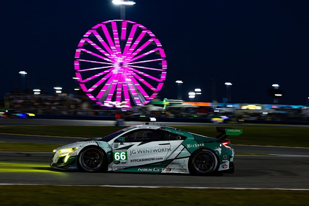 #66 Gradient Racing Acura NSX GT3: Sheena Monk, Katherine Legge, Tatjana Calderon, Stevan McAleer