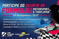 Fantasy ThePlayer Motorsport.com abre mercados para GP da Gr&atilde;-Bretanha e d&aacute; miniatura de carro de Schumacher