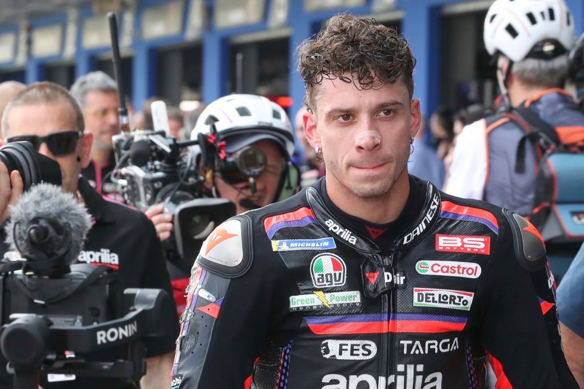 Aprilia boss on calming Marco Bezzecchi: ‘He’s giving himself enough s**t already’
