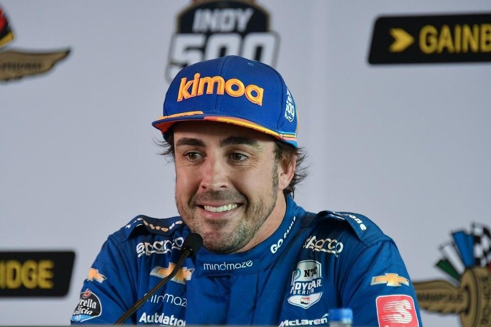 Fernando Alonso en la Indy500
