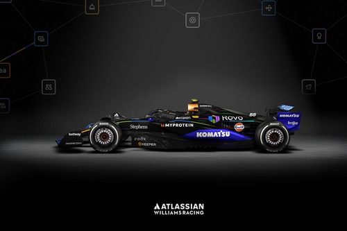 Williams F1 presenta una decoraci&oacute;n especial para el GP de Las Vegas