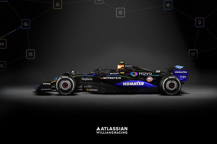 Williams F1 presenta una decoración especial para el GP de Las Vegas