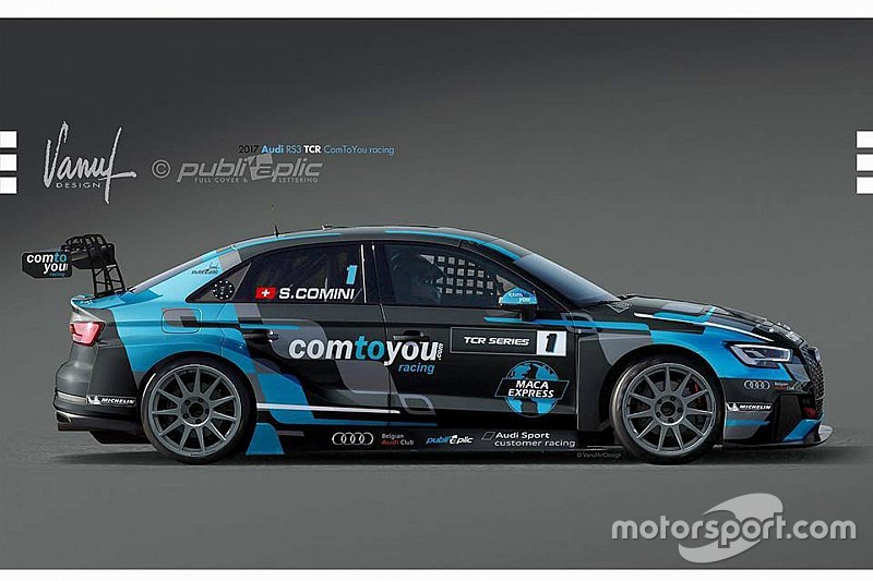 Stefano Comini passe sur l'Audi RS 3 LMS pour défendre son titre