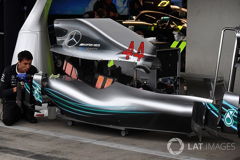Hamilton, Mercedes'in güncellemelerinin rakiplerini