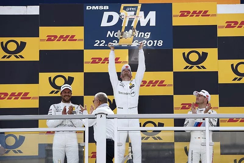 Podio: Edoardo Mortara, Mercedes-AMG Team HWA
