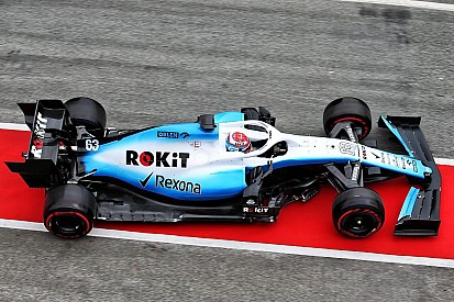 Williams finally hits the track in Barcelona testing