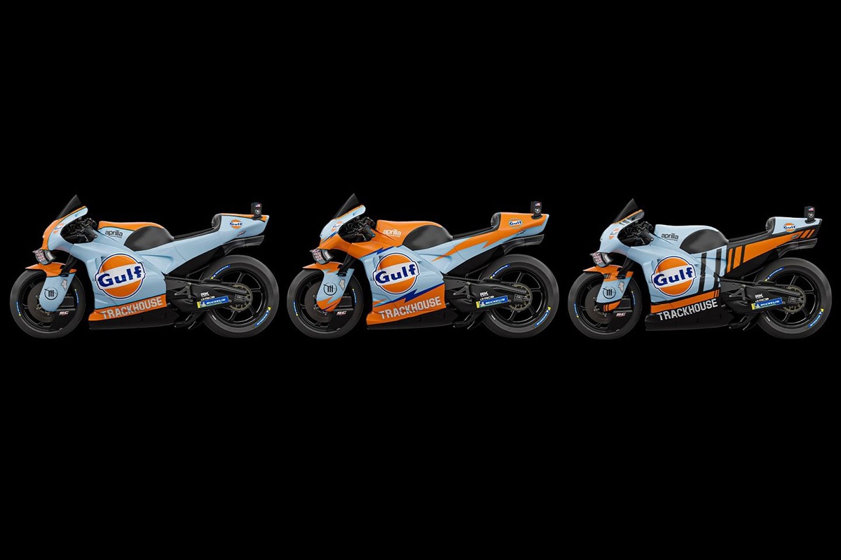 MotoGP | Trackhouse e Gulf di nuovo insieme: ecco le tre livree da votare