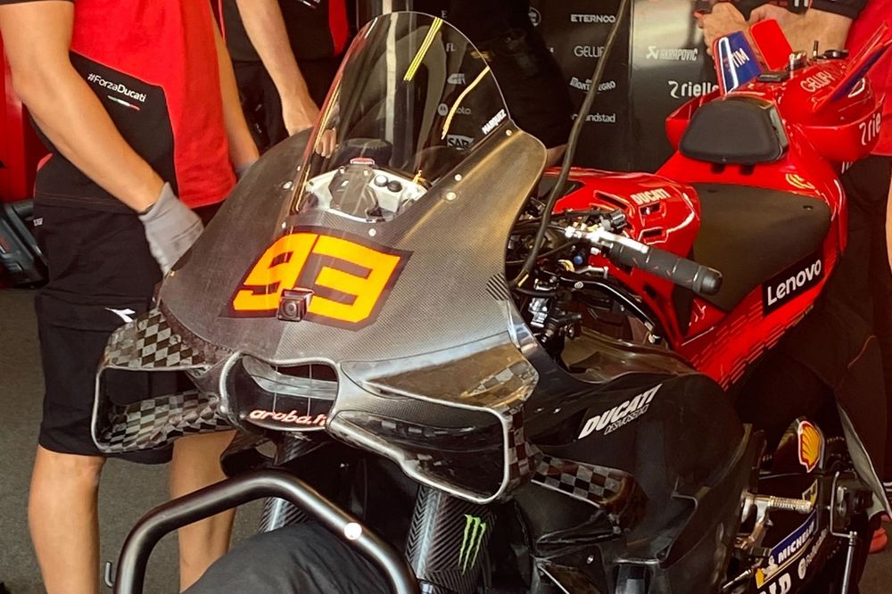 Ducati Team fairing detail