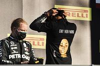 Mercedes apoya a Hamilton por su camiseta antirracista