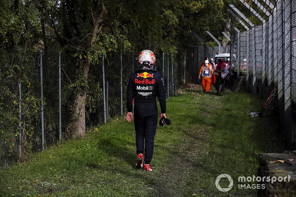 Max Verstappen, Red Bull Racing dopo essersi ritirato dalla gara